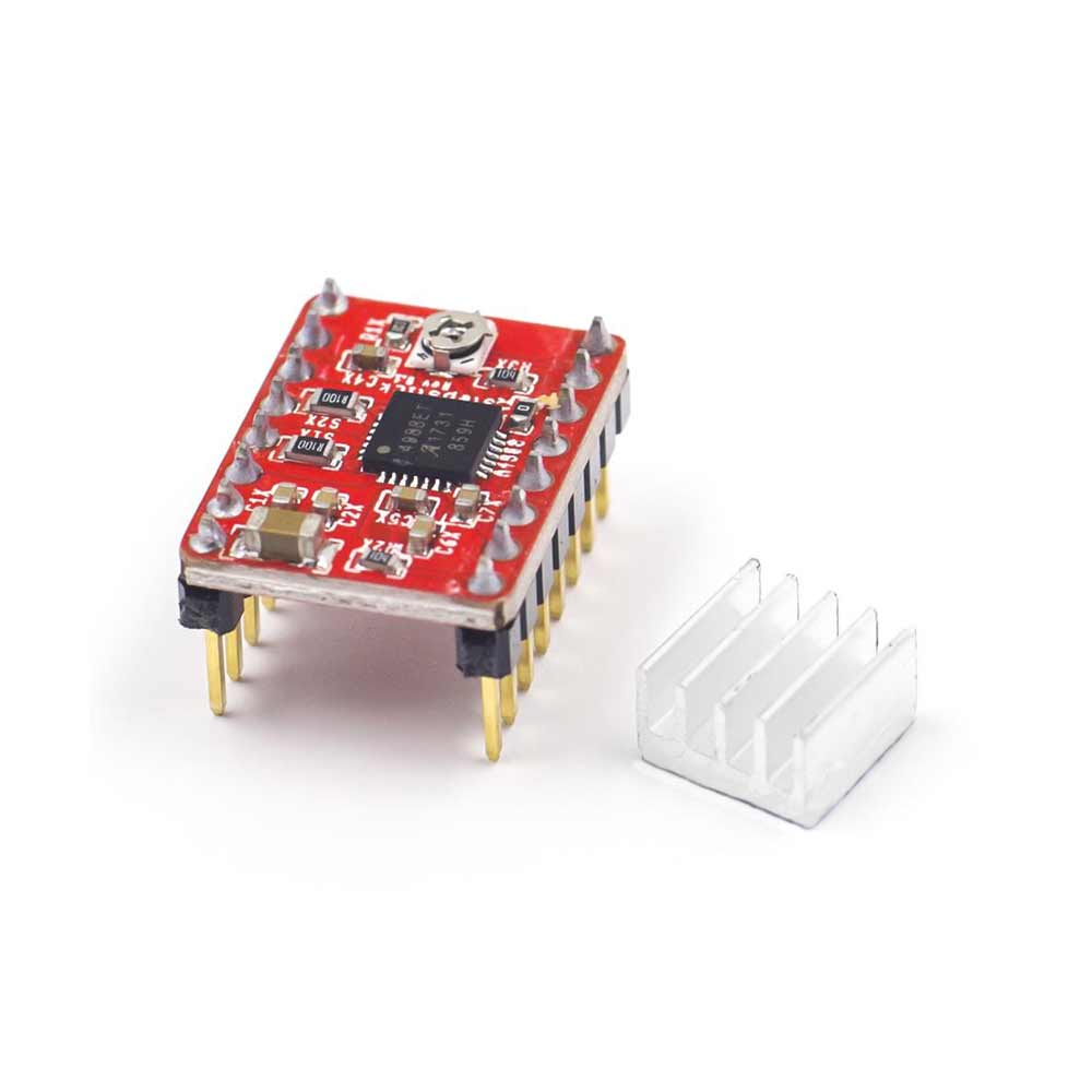 Stepping Motor Driver module A4988 Red 6